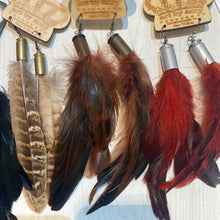 Load image into Gallery viewer, ABA- Feather Earrings
