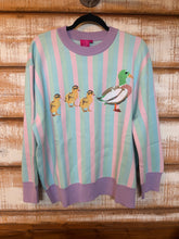 Load image into Gallery viewer, QOS Pastel Ducks Sweater
