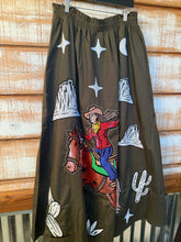 Load image into Gallery viewer, QOS Olive Cowgirl Skirt

