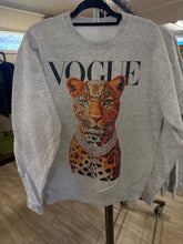 Load image into Gallery viewer, Vogue Cheetah Sweatshirt
