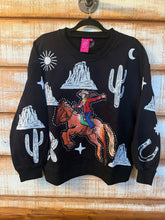 Load image into Gallery viewer, QOS Ride’m Cowgirl Sweatshirt
