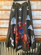 Load image into Gallery viewer, QOS Olive Cowgirl Skirt
