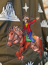 Load image into Gallery viewer, QOS Olive Cowgirl Skirt
