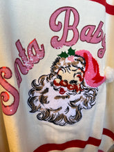 Load image into Gallery viewer, QOS Santa Baby Sweater
